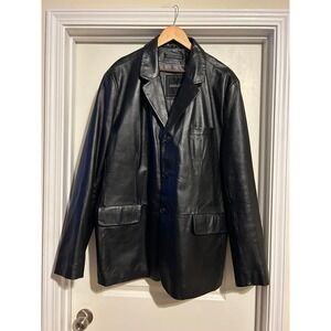 Men's‎ big & tall leather jacket